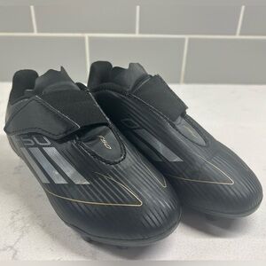 Adidas F50 Black and Gold Soccer Cleats